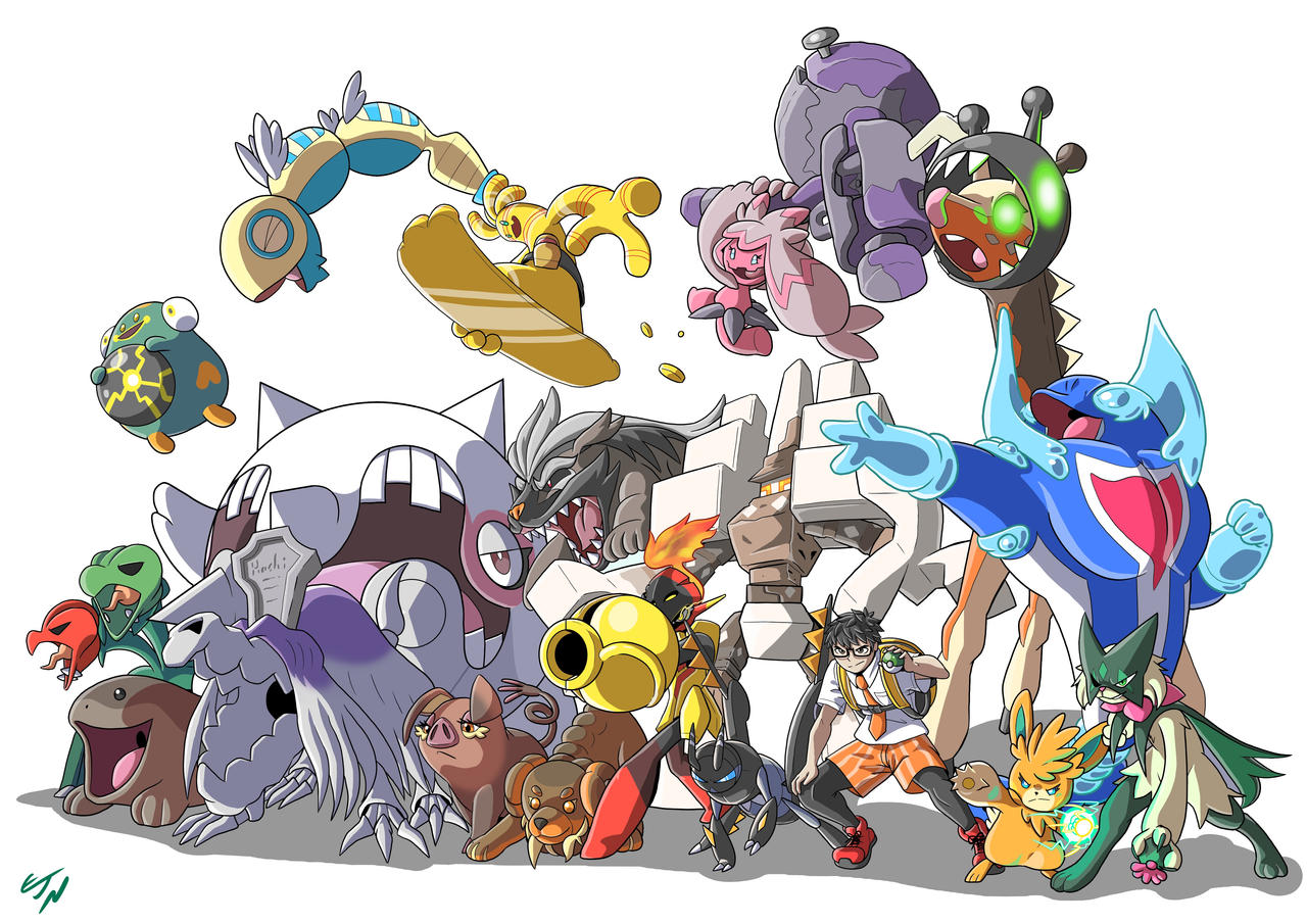 My Pokemon Scarlet Roster by EmeraldJolteon06 on DeviantArt