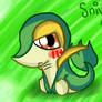 Chibimon No.495_Snivy