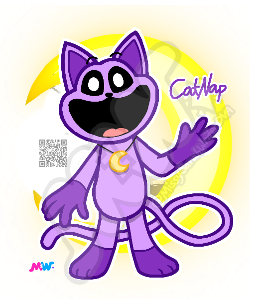 Smiling Critters: CatNap by MissySarahWriterDVA on DeviantArt