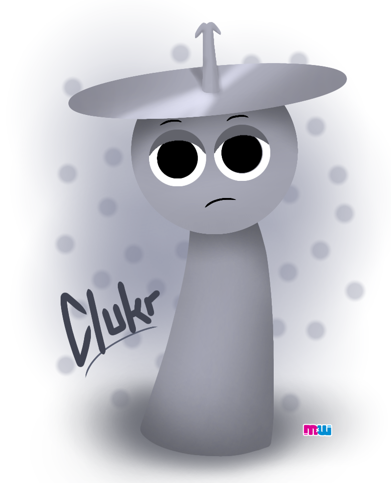 Clukr Sprunki: Shiny Silver Clukr by MissySarahWriterDVA on DeviantArt