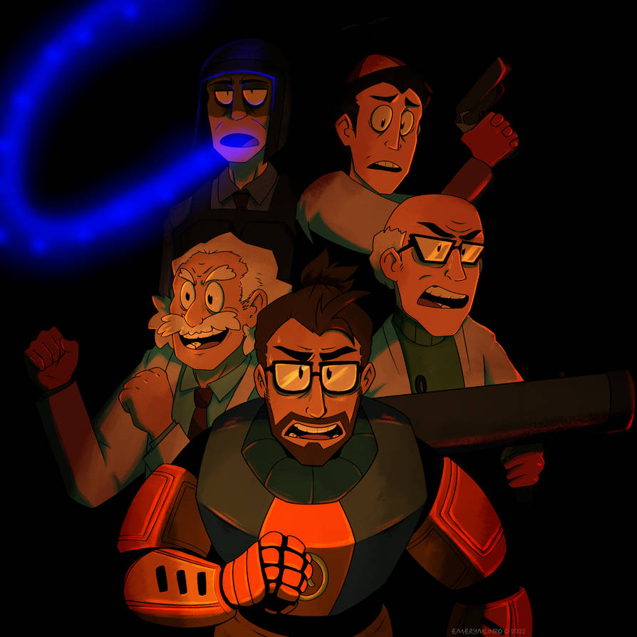 Science Team by EmeryPens on DeviantArt