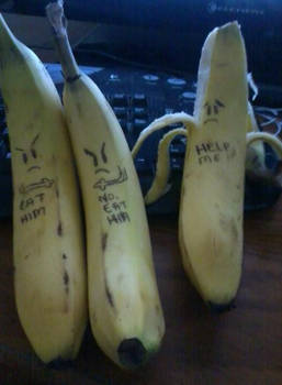 Poor banana's...