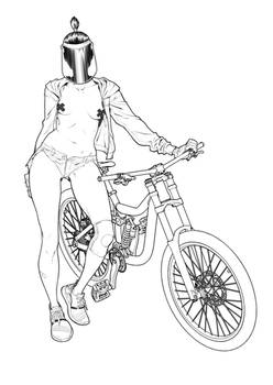 Bicycle chick