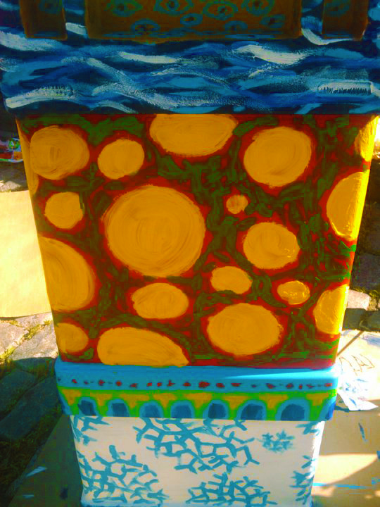Box Painting - Back Detail