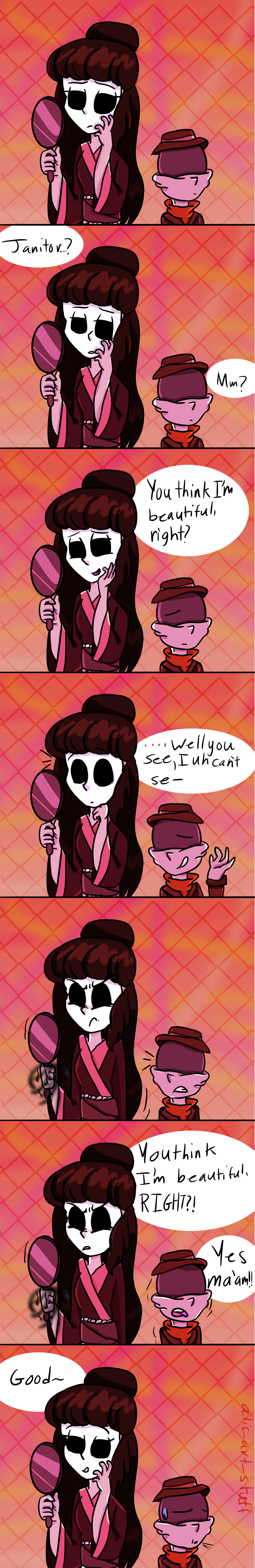 Im Beautiful, right? Little Nightmares comic