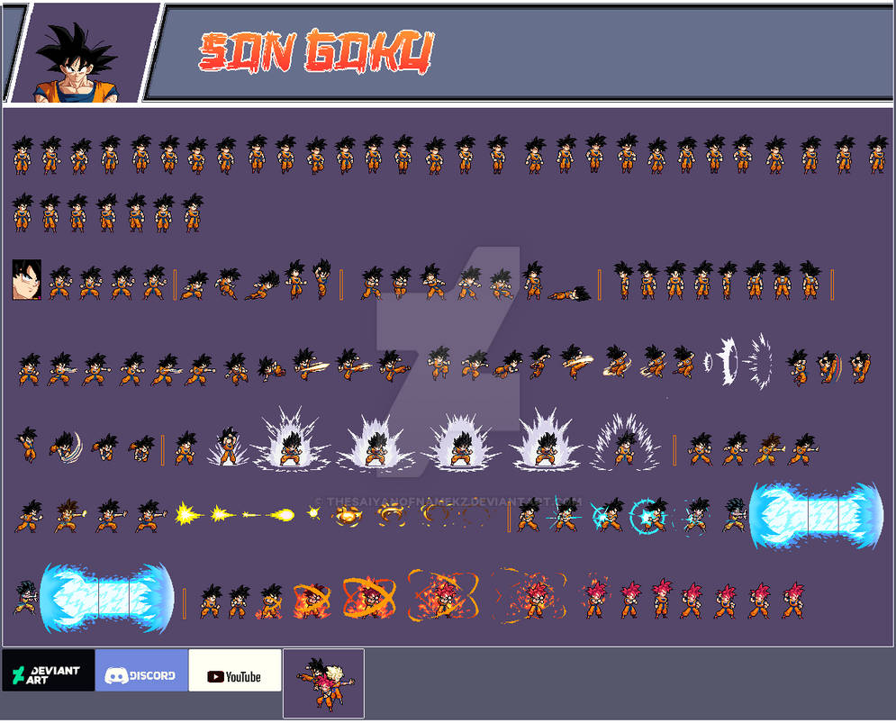 Dbssh Flashbacks SWL+ Goku DBSSH Mini Sheet by TheSaiyanOfNamekZ on DeviantArt