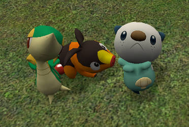 Unova Starters (in GMOD)