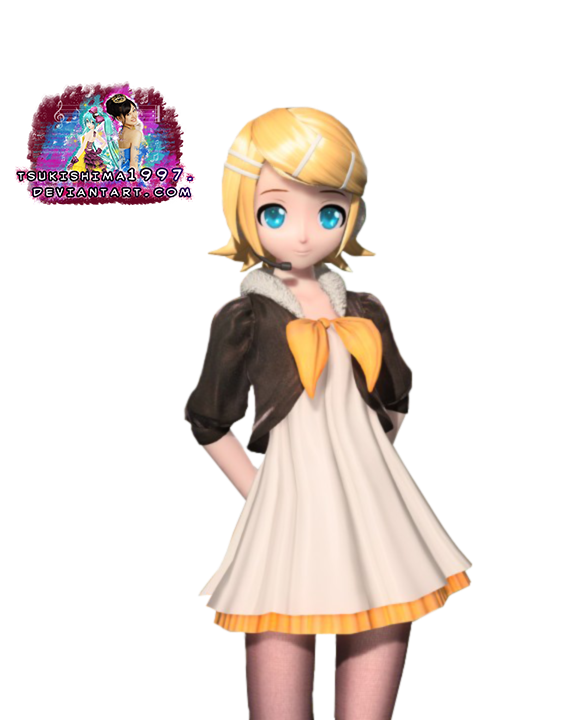 Vocaloid:Rin Render by Tsukishima1997 on DeviantArt