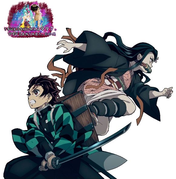 TANJIRO AND NEZUKO PNG by Animegirlpng on DeviantArt