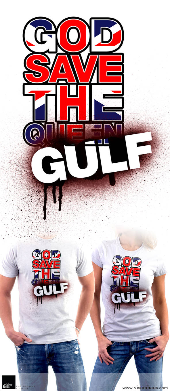 'God Save The Gulf' T-shirt by VisionHaus