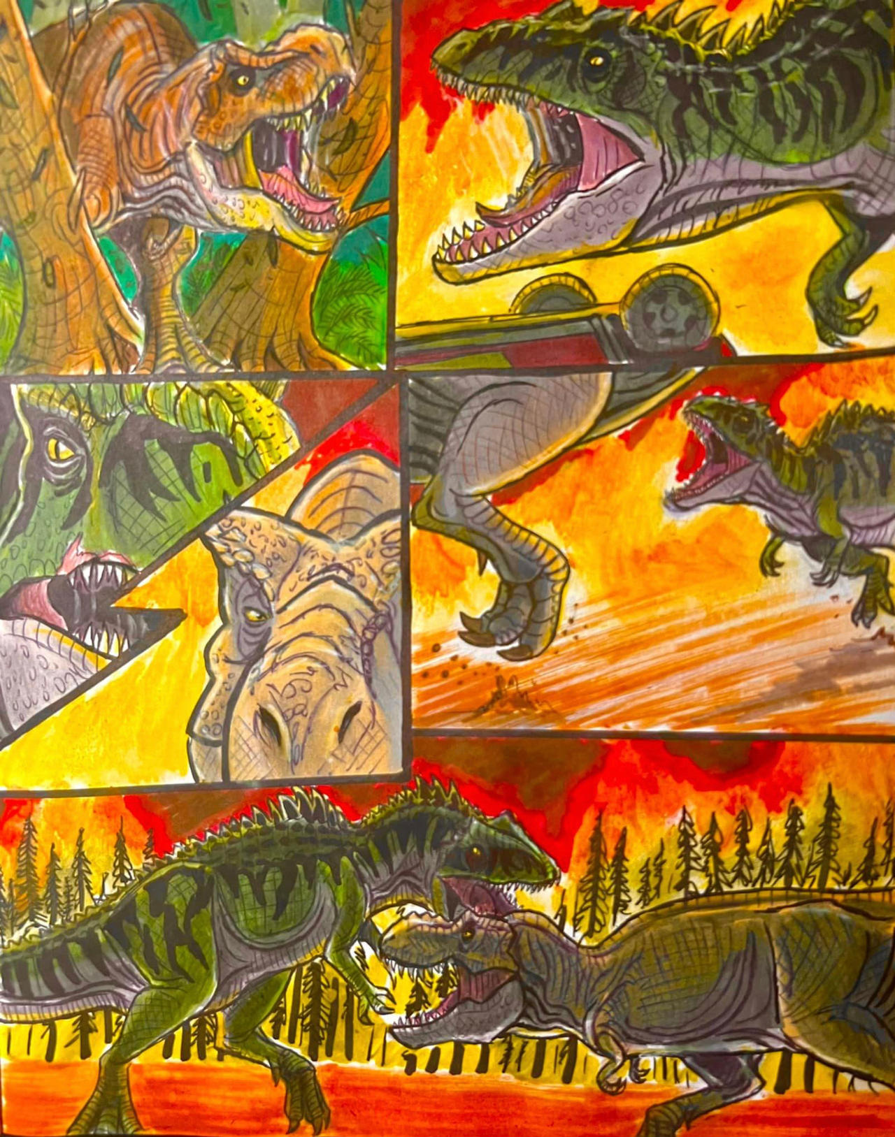 Jurassic World Dominion: Clash of the Titans by Loxodonta14 on DeviantArt Jurassic World Dominion: Clash of the Titans by Loxodonta14 on DeviantArt