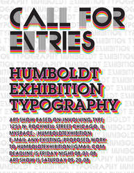 Humboldt Exhibition Typography