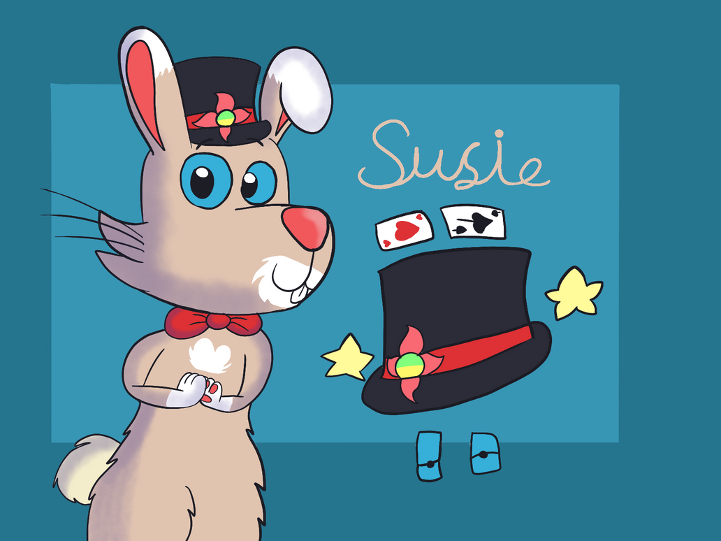 Susan The Rabbit Susie the Bunny Again by IsabellaJazminTheCat on DeviantArt