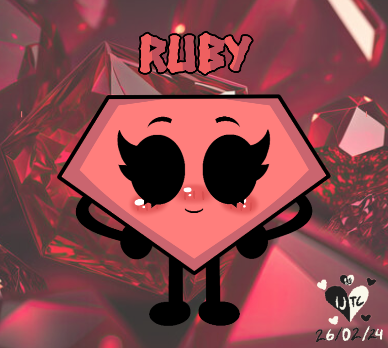 Ruby (BFDI) by IsabellaJazminDC11 on DeviantArt