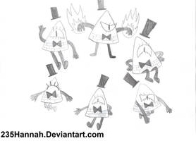 Bill Cipher emotions