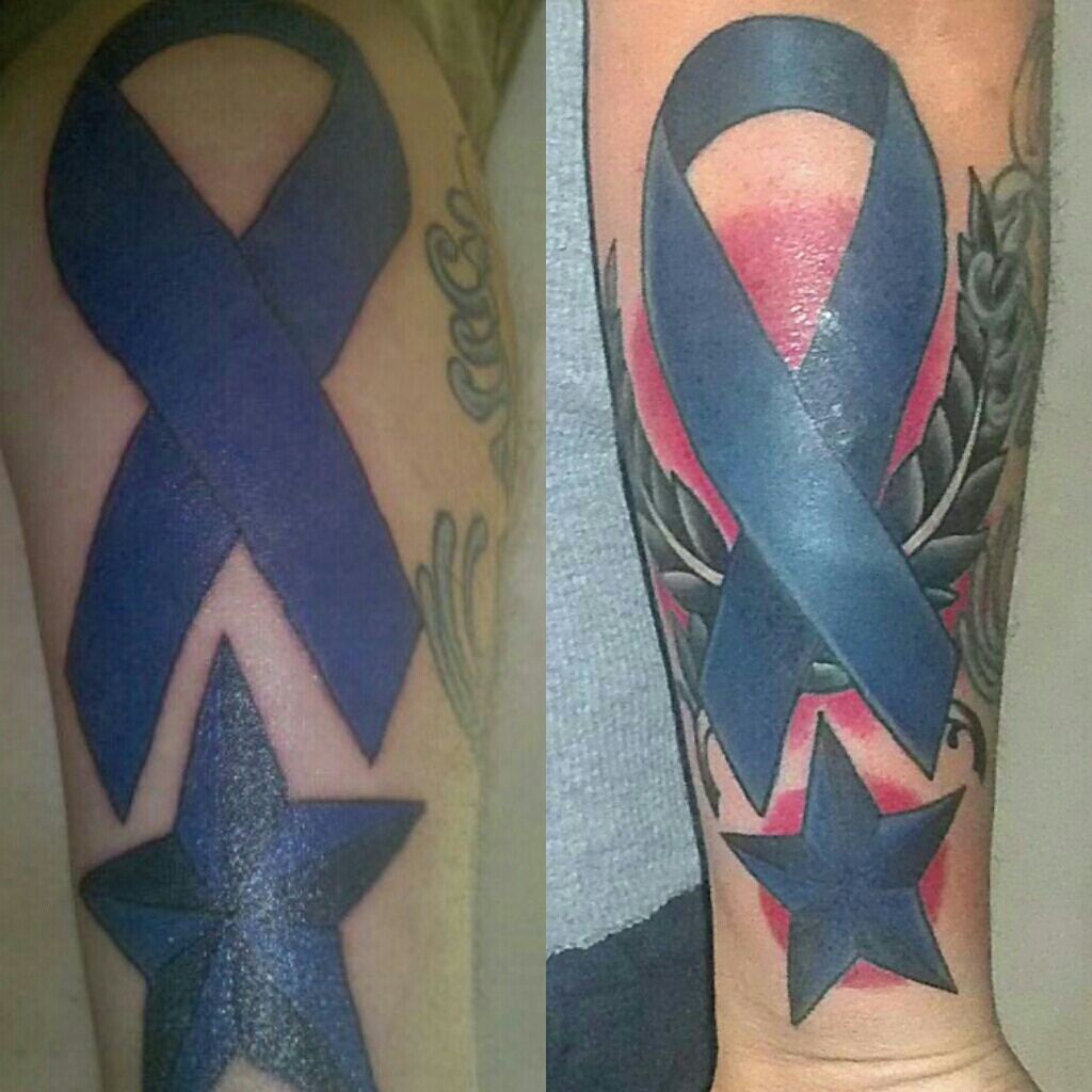 Colon Cancer Ribbon