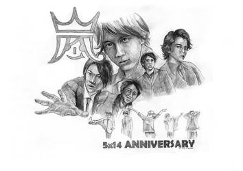 5x14 Arashi by bluek1412