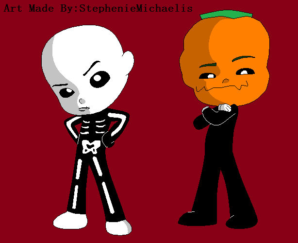 Skid and Pump Friday Night Funkin' by StephenieMichaelis on DeviantArt
