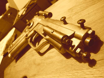 Steampunk gun