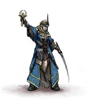 Pathfinder - Kyra the Cleric Study by FilKearney Pathfinder - Kyra the Cleric Study by FilKearney