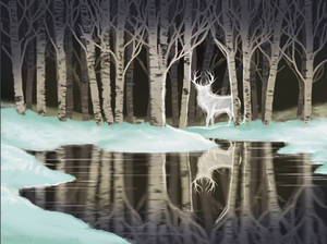 s26e07 Snow Birch - Stag Patronus by FilKearney s26e07 Snow Birch - Stag Patronus by FilKearney