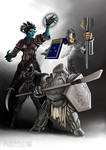 Quarsome Heroes - color by FilKearney Quarsome Heroes - color by FilKearney