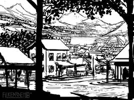 Rustic Township - sketch