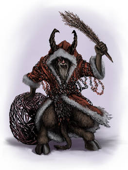 Krampus Stock Art