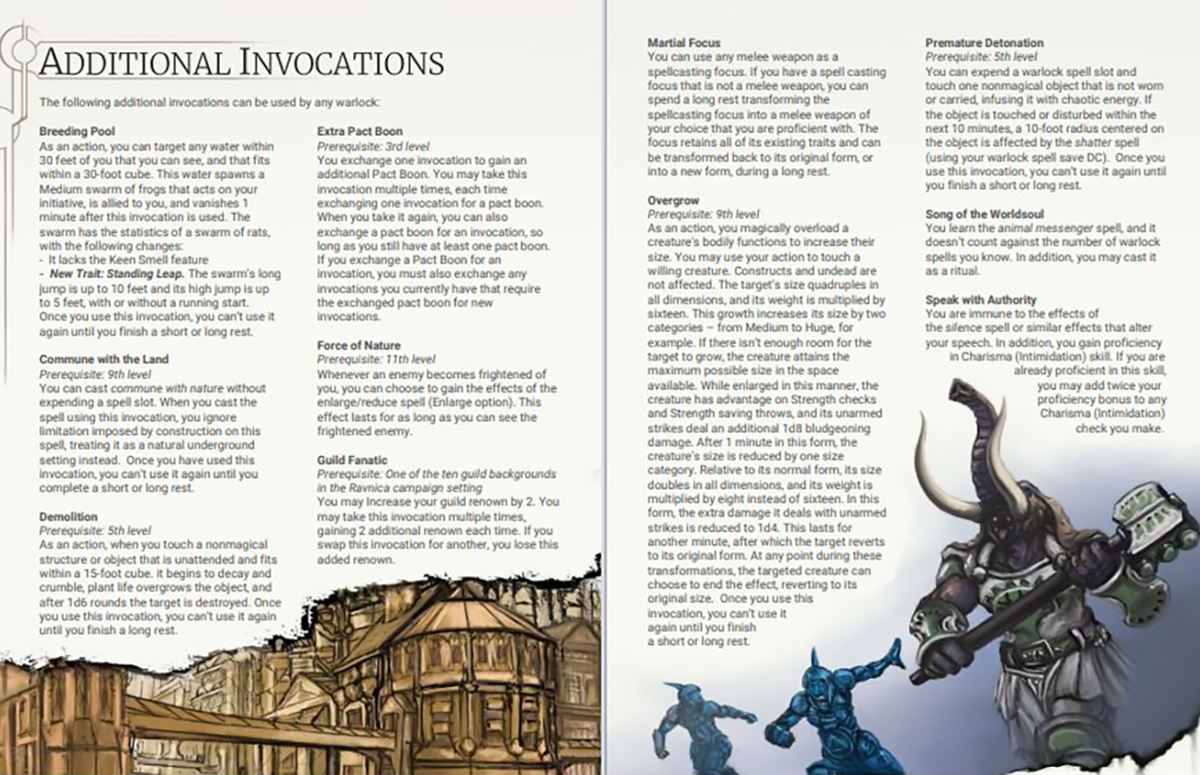 Ravnica Warlock Invocations