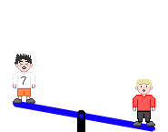 Seesaw animation deals