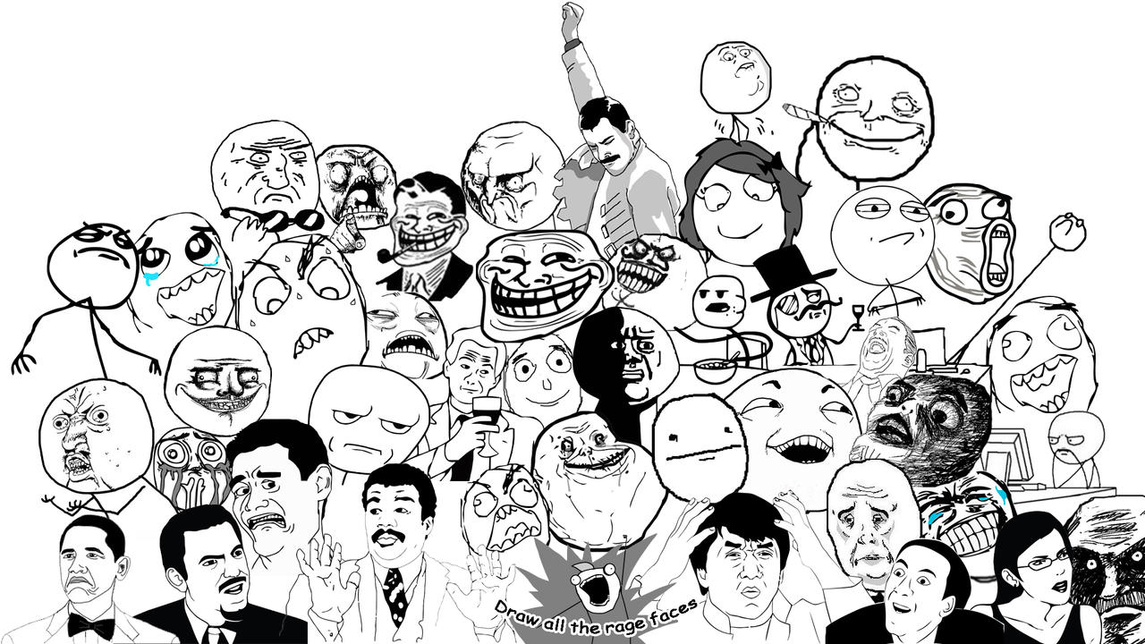 Rage Faces by icemorbid on DeviantArt