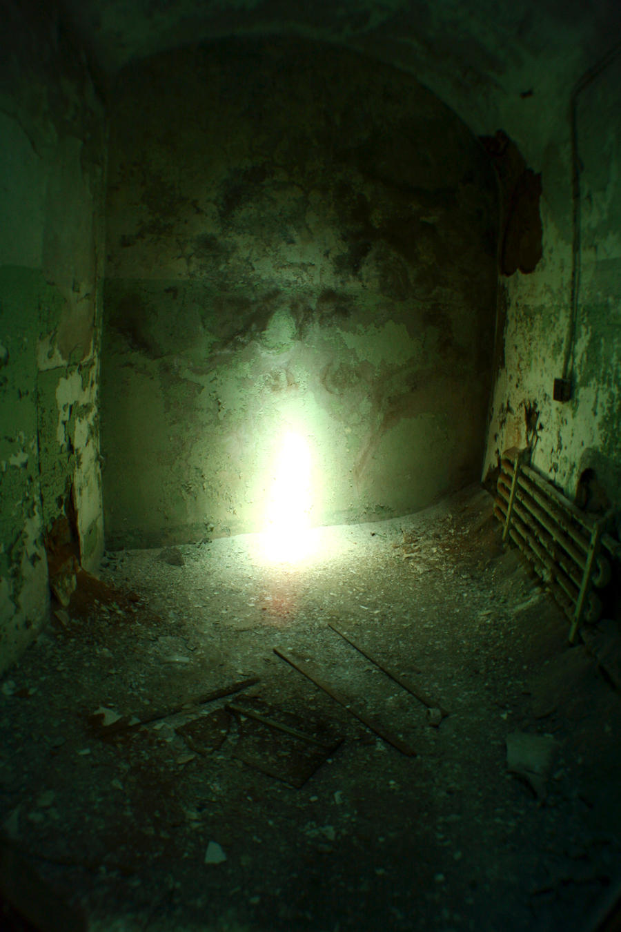 Eerie Prison Cell