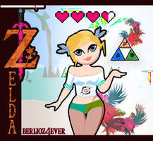 the Love of Tropical Zelda by berlioz4ever