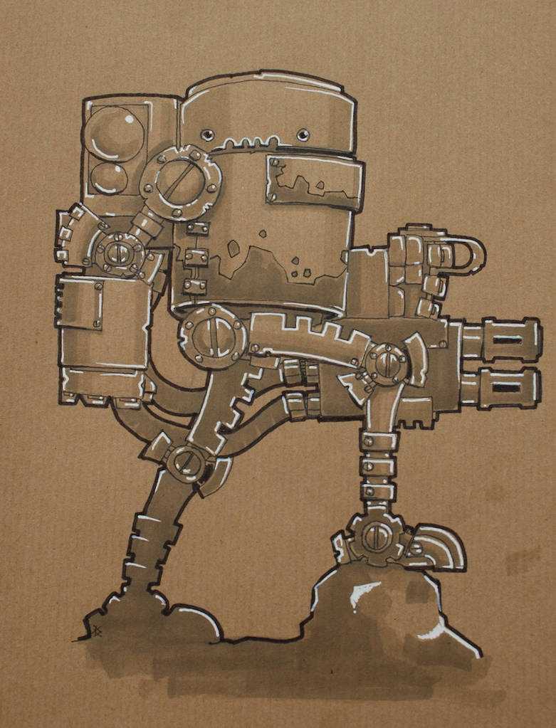 Striderbot by SpaceCowSmith
