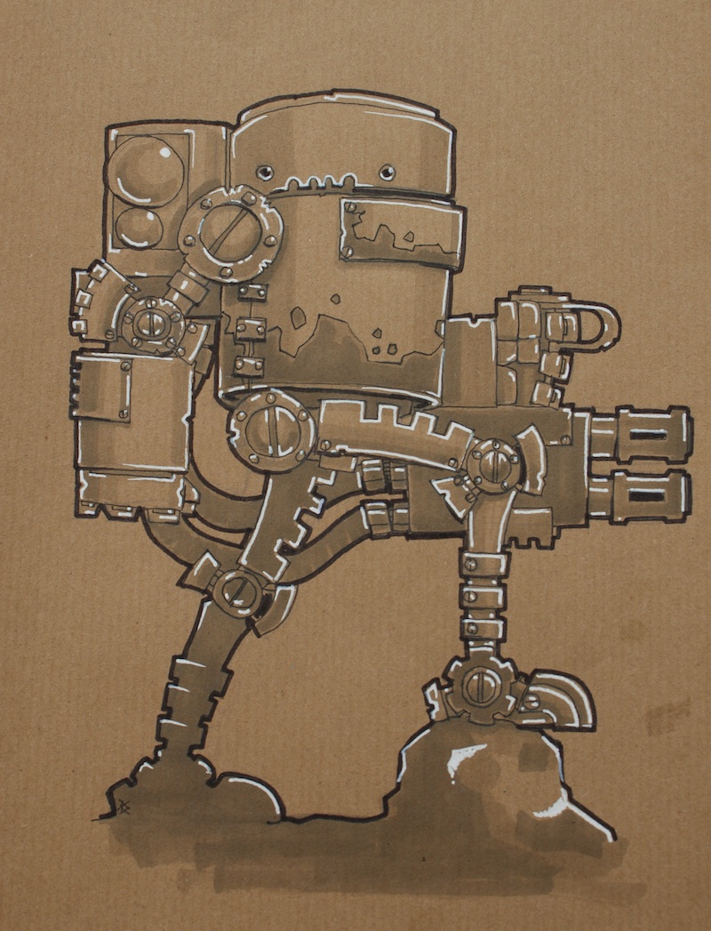 Striderbot by SpaceCowSmith