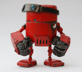 MCM Show Special Red Tribe Rusty Robot