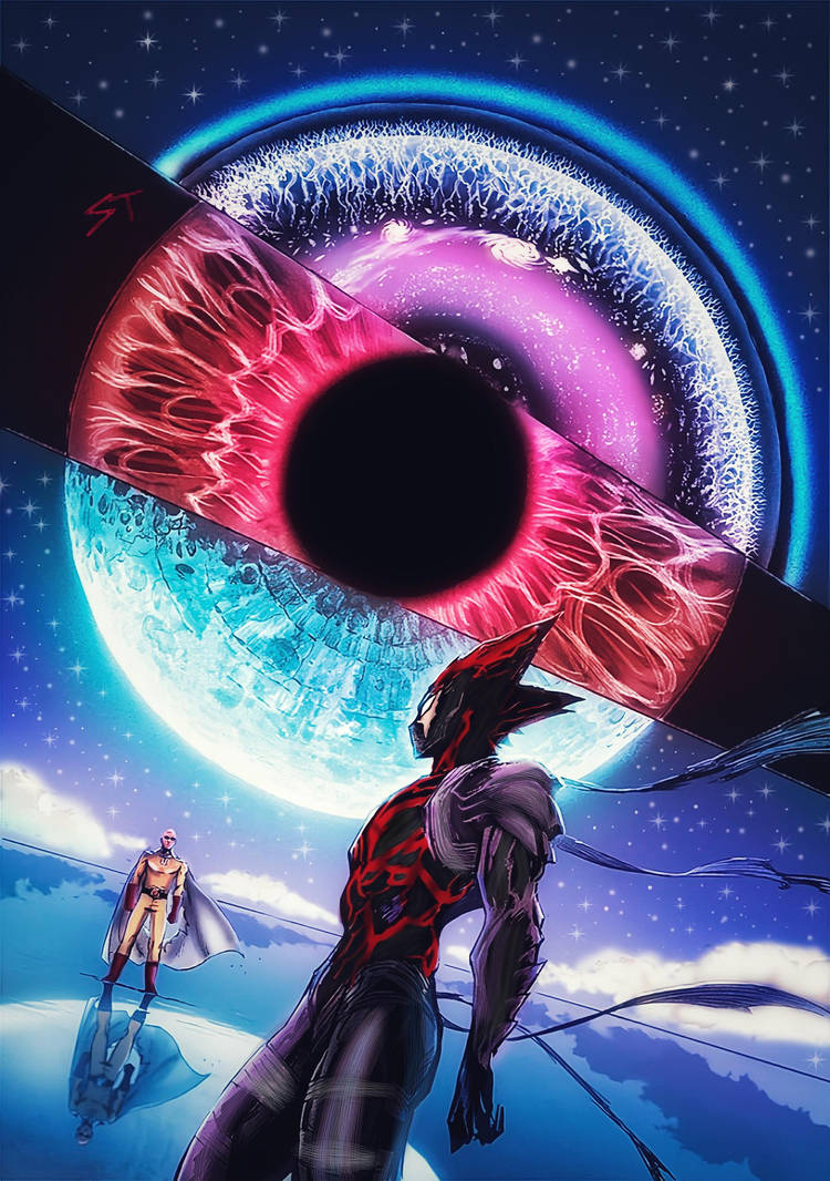 Eye Panel One punch man Eye panel colored by 9Leiz on DeviantArt
