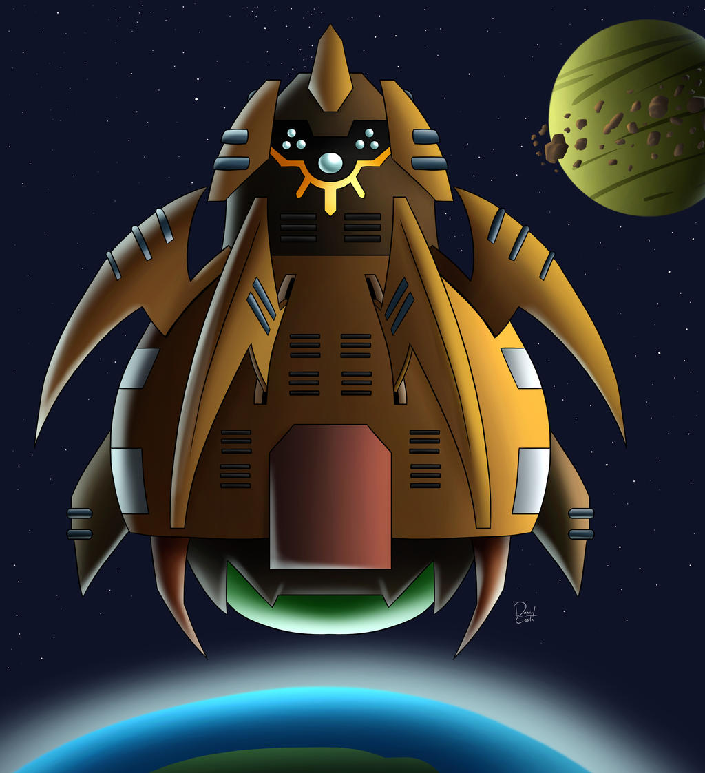 Starship Deviantart Vector Starship by DanielBrother on DeviantArt