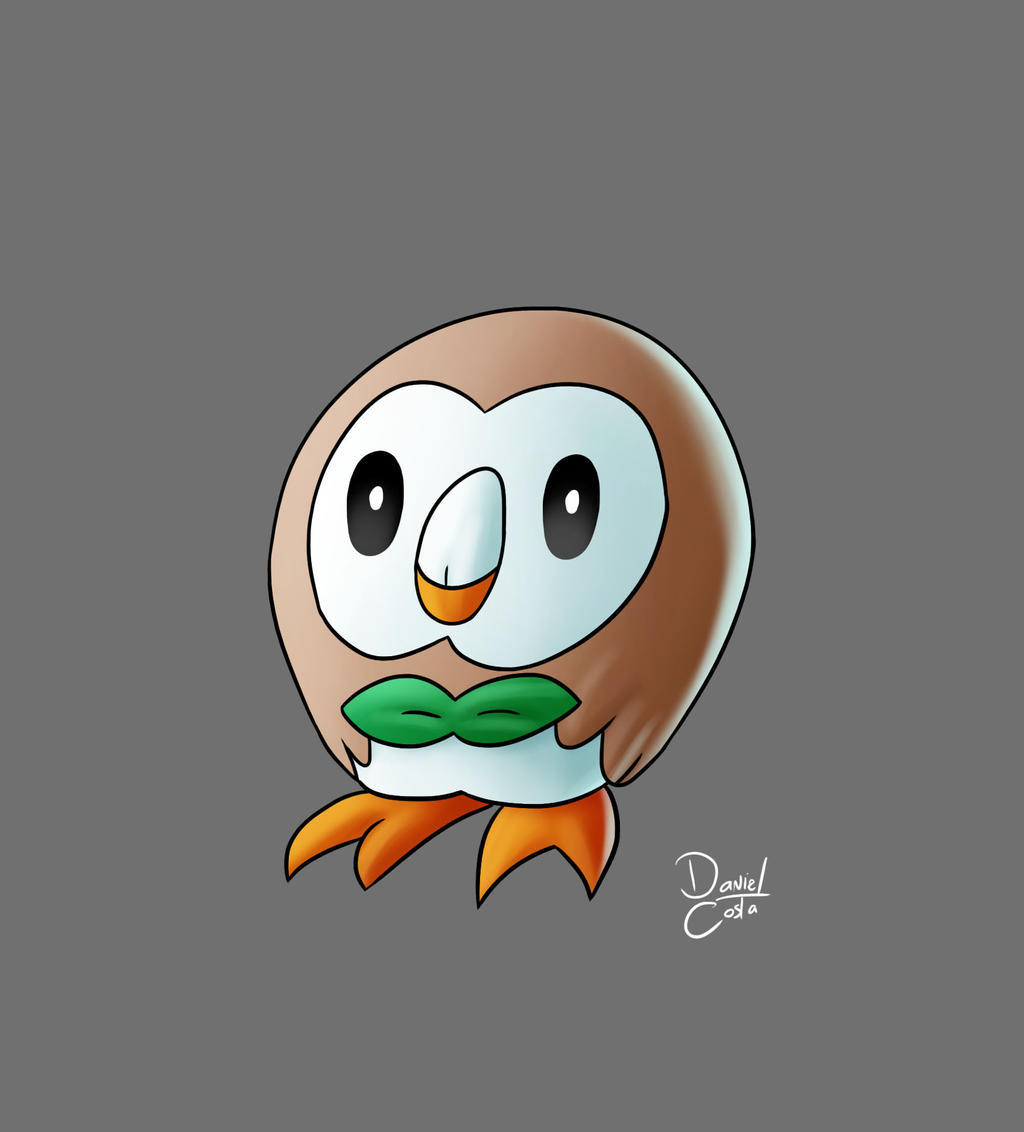 Rowlet by DanielBrother on DeviantArt