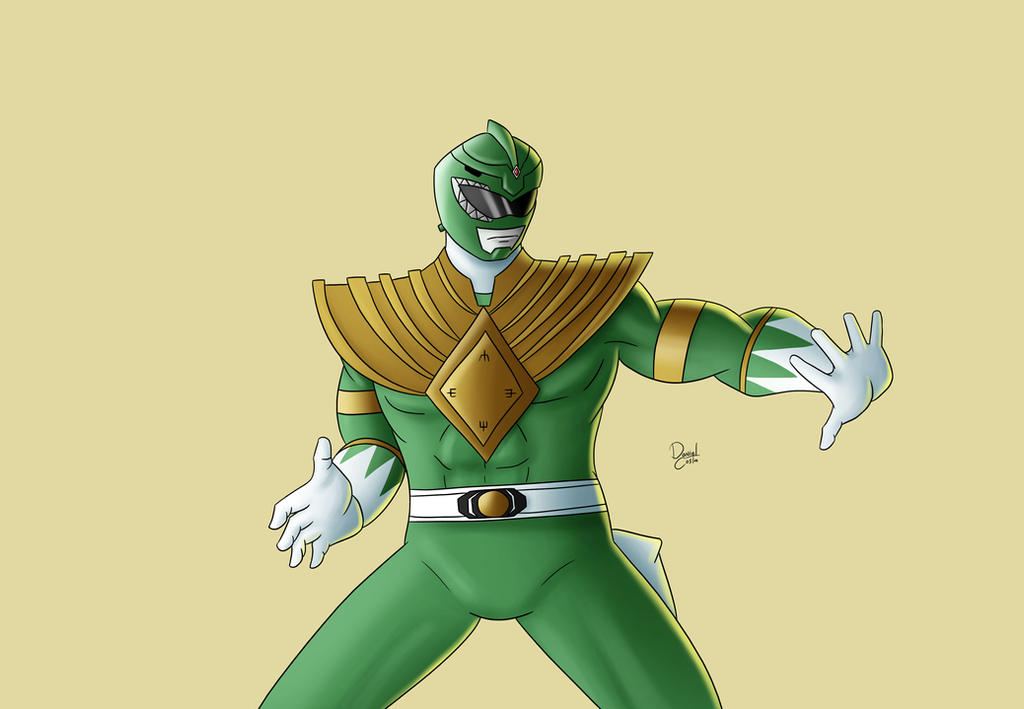Power Rangers Green Rangers Deviantart Green Ranger by DanielBrother on DeviantArt