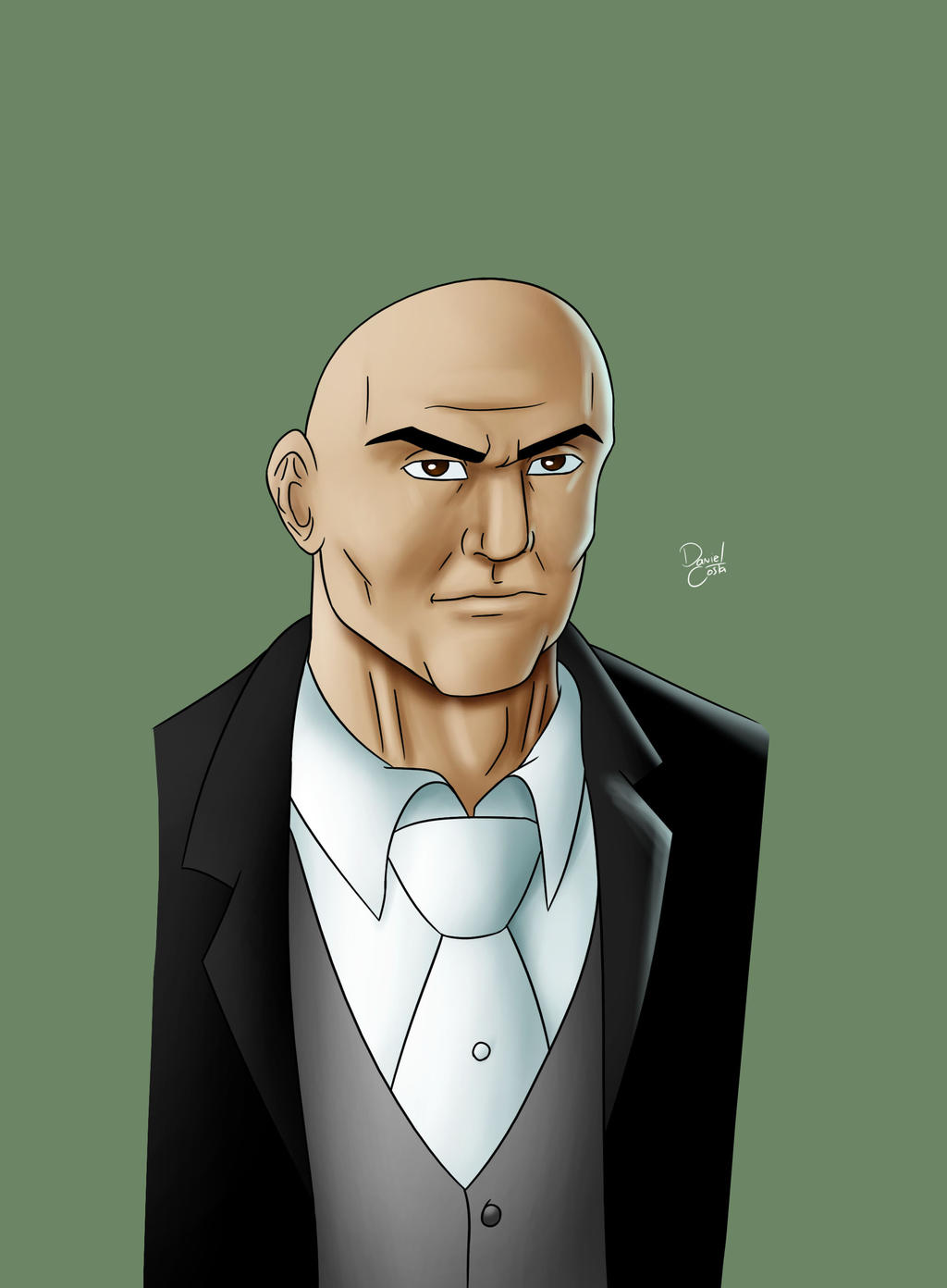 Drawing Lex Animation Lex Luthor from Superman Animated Series by DanielBrother on DeviantArt