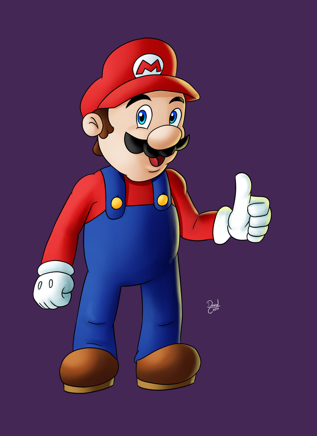 Mario Cartoon Deviantart Mario by DanielBrother on DeviantArt