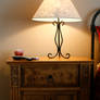 Night Stand and Lamp 1