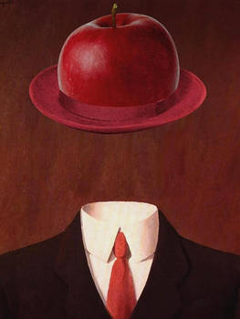 Magritte applehat