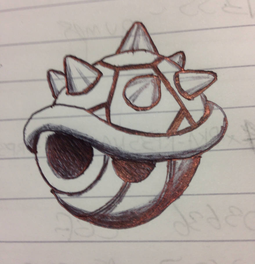 Spiny shell by Spikeyroxas on DeviantArt