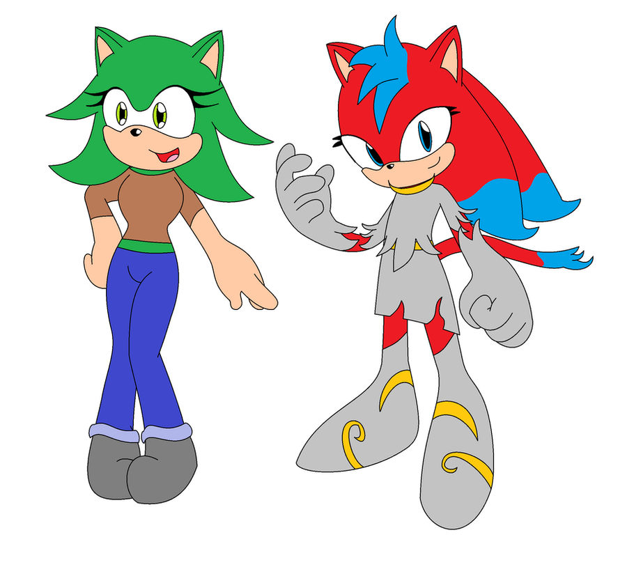 Gaby The Hedgehog and Lola the Cat