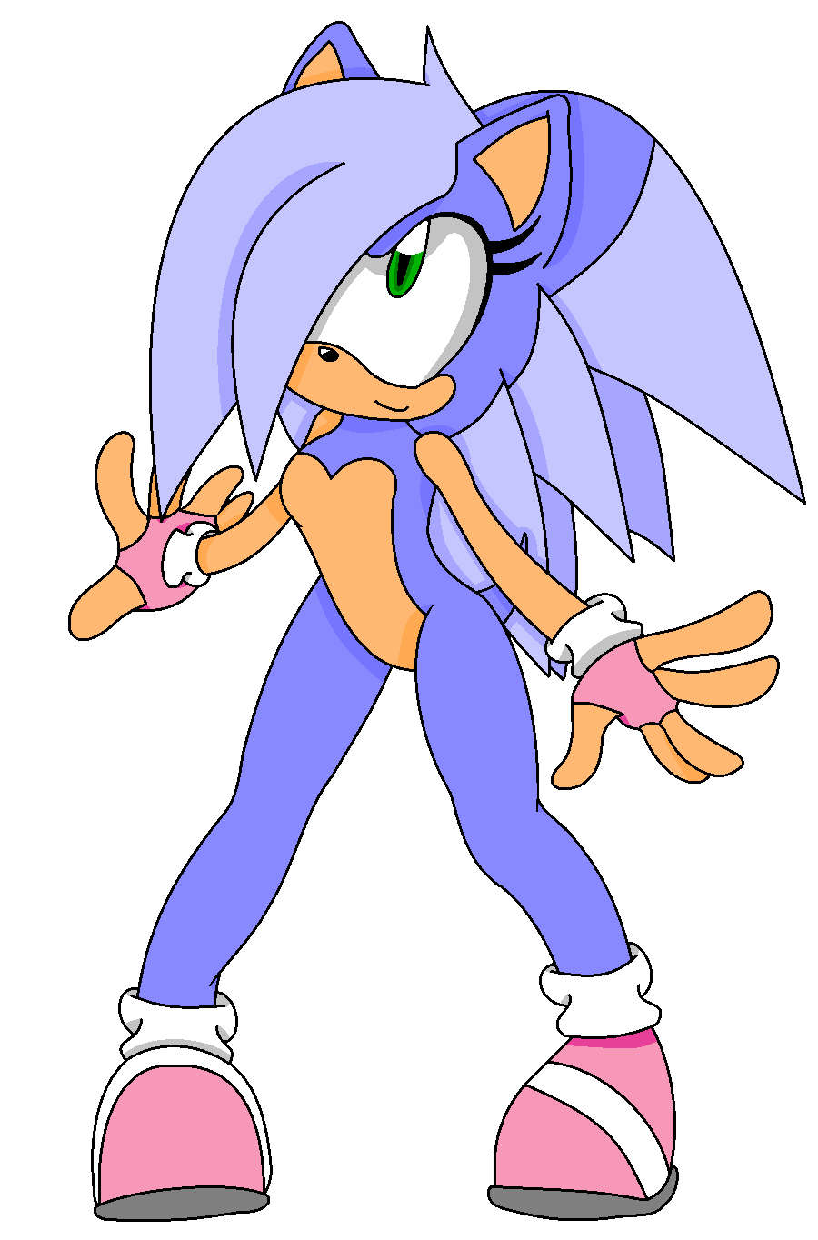 Sonica The Hedgehog - Complete Redesign