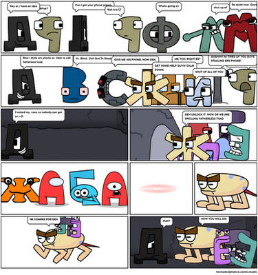Alphabet lore Unifon 3 +-K - Comic Studio