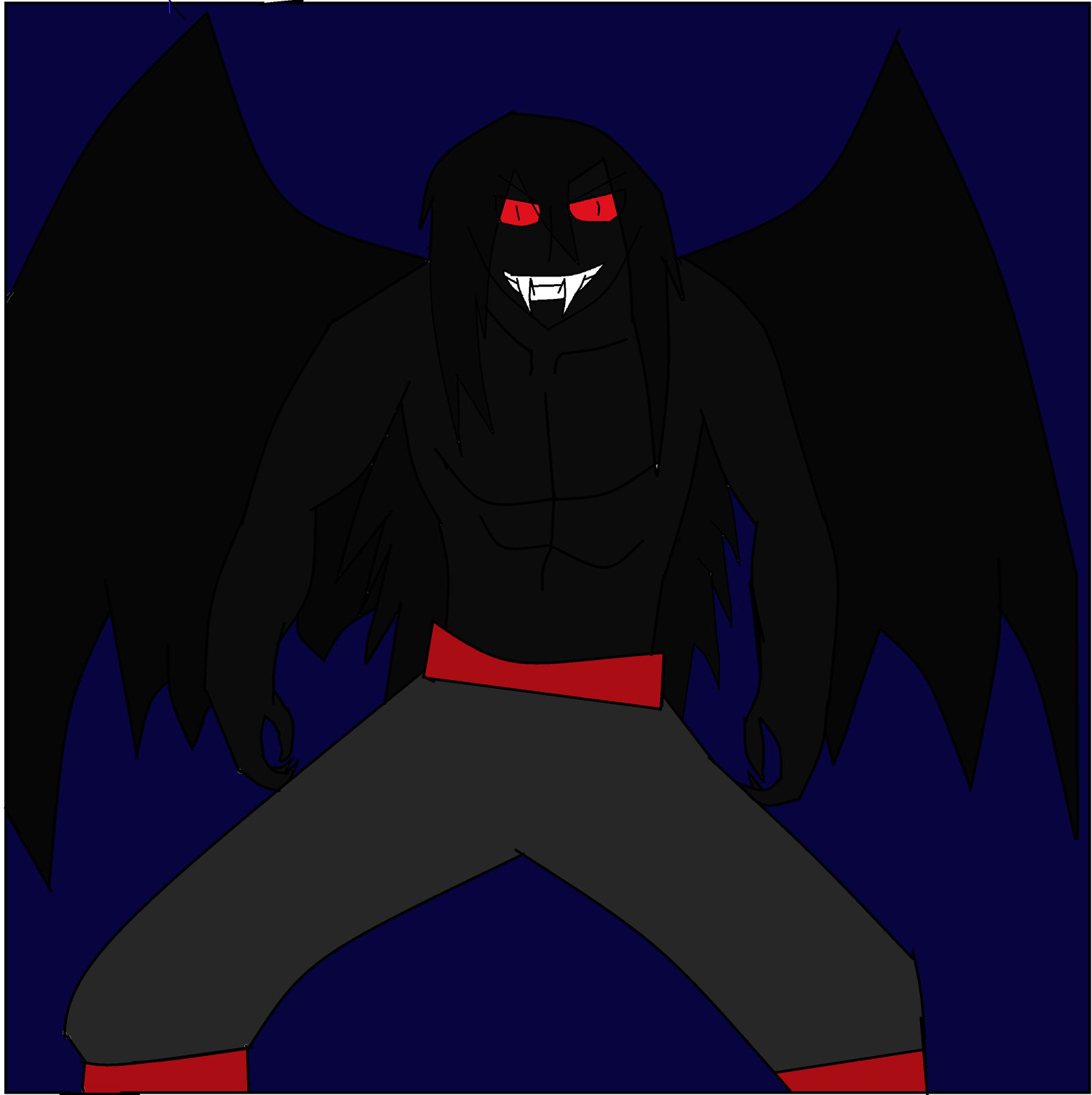 Drake's vampire form by marcusdesantiago on DeviantArt