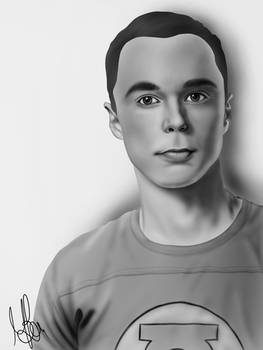 Sheldon Cooper - Monochromatic Version